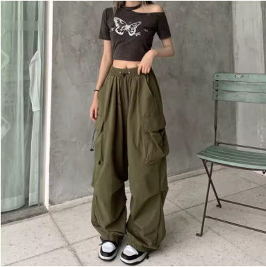women's baggy cargo pants