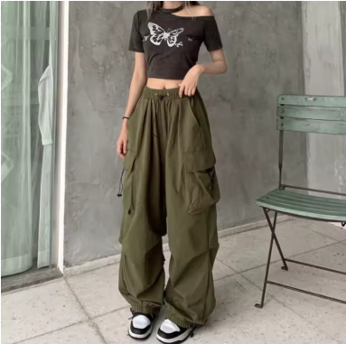 women's baggy cargo pants
